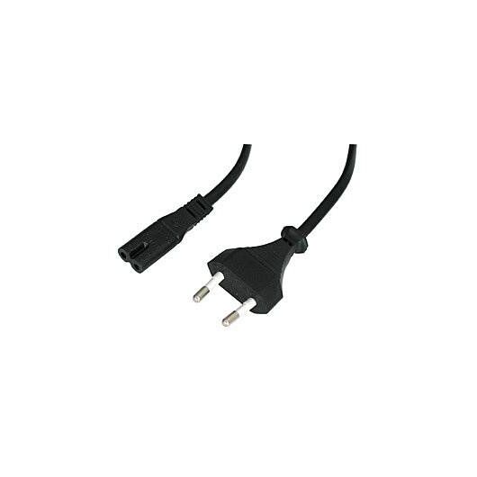 Lindy Power cable IEC 60320 C7 to Europlug (M) 5 m 30423