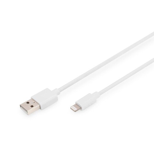 DIGITUS Lightning cable USB male to Lightning DB600106020W