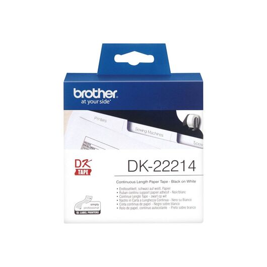 Brother DK22214 White Roll (1.2 cm x 30.5 m) thermal DK22214