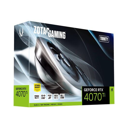 ZOTAC GAMING GeForce RTX 4070 Ti Trinity ZTD40710D10P