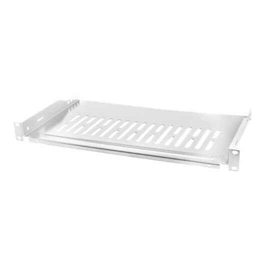 LogiLink Rack shelf light grey, RAL 7035 1U SF1C35G