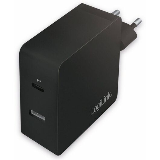 LogiLink USBC 2Port Power adapter 65 Watt PA0213