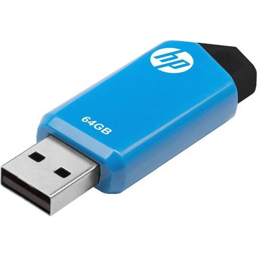 HP v150w USB flash drive 64 GB USB 2.0 blue HPFD150W64