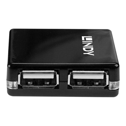 Lindy 4 Port USB 2.0 Mini Hub Hub 4 x USB 2.0 42742