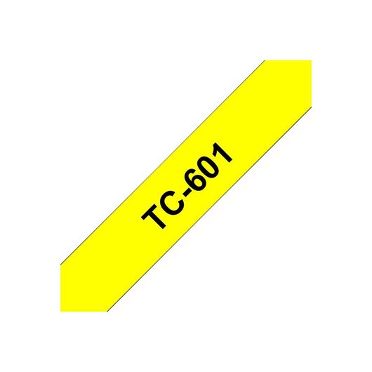 Brother Black, yellow Roll (1.2 cm x 8 m) 1 cassette(s) TC601