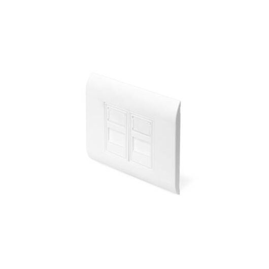 DIGITUS Wall mount plate white, RAL 9005 DN93802