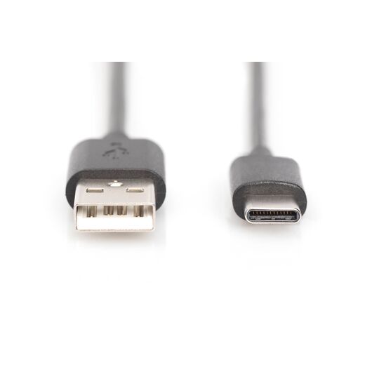 DIGITUS USB cable USBC (M) to USB (M) USB 2.0 DB300136018S