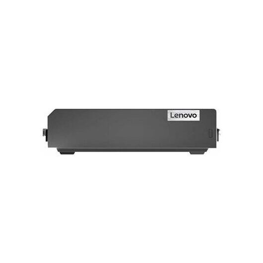 Lenovo ThinkEdge SE10 12NH - USFF - Atom x6214RE / 1.4 GHz - RAM 4 GB - SSD 256 GB - TCG Opal Encryption 2, NVMe - UHD Graphics - GigE, 2.5 GigE - WLAN: 802.11a/b/g/n/ac/ax, Bluetooth 5.1 - no OS - monitor: none - black - TopSeller