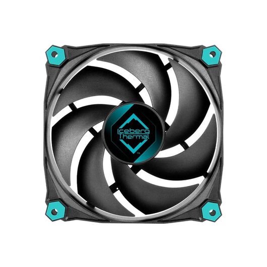 Iceberg Thermal IceGale - Case fan - 120 mm - | ICEGALE12S-BBT-3A