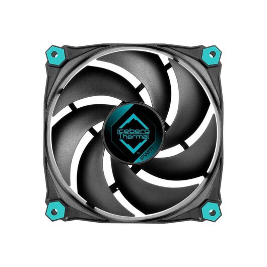 Iceberg Thermal IceGale - Case fan - 120 mm - | ICEGALE12P-BBT-3A