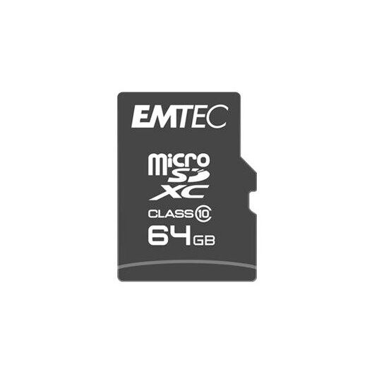 EMTEC - USB flash drive - 16 GB - Class 10 - mi | ECMSDM64GXC10CG