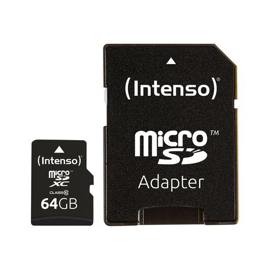 Intenso - Flash memory card (microSDXC to SD adapter in | 3413490