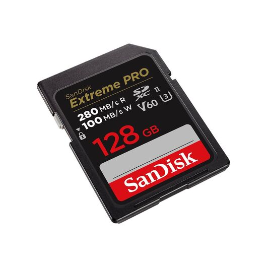 SanDisk Extreme Pro - Flash memory card - 12 | SDSDXEP-128G-GN4IN