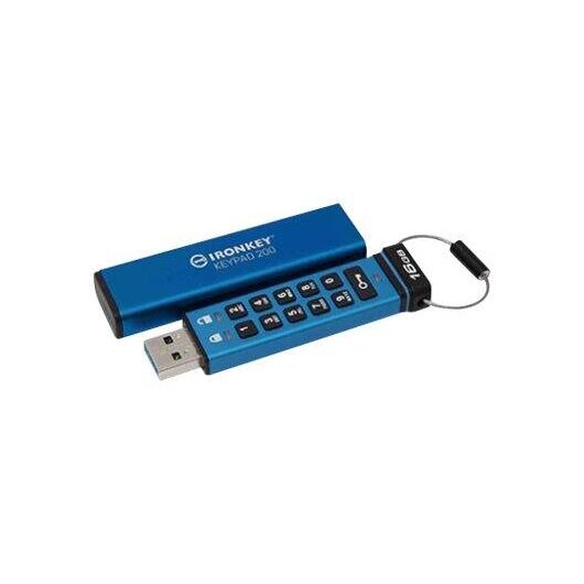 Kingston IronKey Keypad 200 - USB flash drive - en | IKKP200/16GB