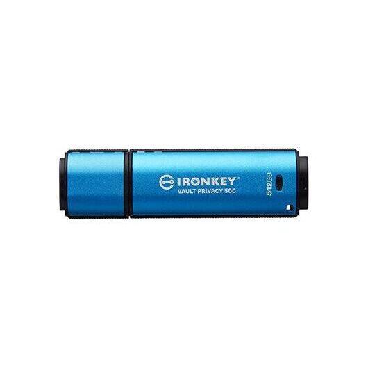 Kingston IronKey Vault Privacy 50C IKVP50C - USB  | IKVP50C/512GB