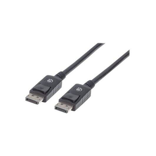 Manhattan DisplayPort 1.2 Cable, 4K@60hz, 3m, Male to Ma | 307093