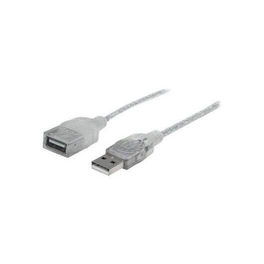 Manhattan USB-A to USB-A Extension Cable, 1.8m, Male to  | 336314