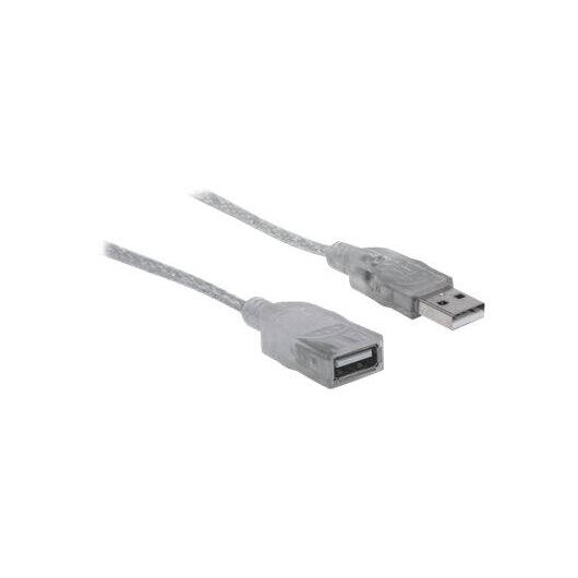 Manhattan USB-A to USB-A Extension Cable, 1.8m, Male to  | 336314