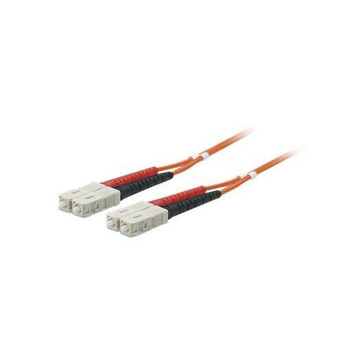 Intellinet Fiber Optic Patch Cable, OM2, SC/SC, 2m, Oran | 470018
