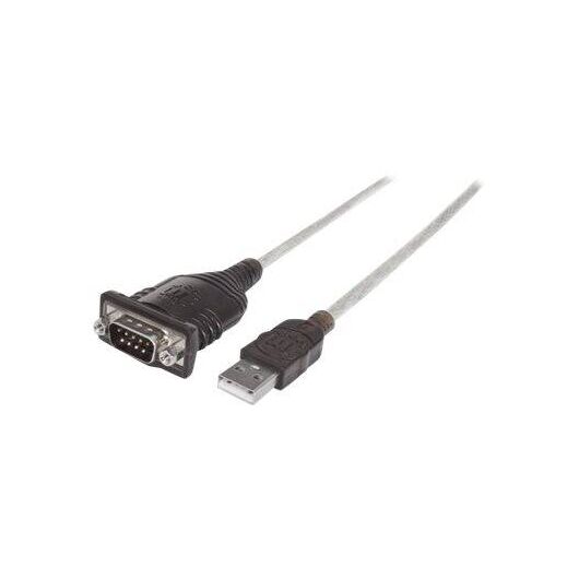 Manhattan USB-A to Serial Converter cable, 45cm, Male to | 151856