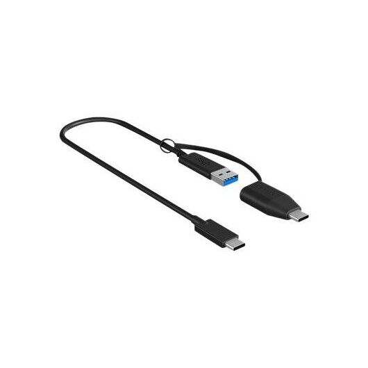ICY BOX IB-CB033 - USB cable - USB-C (M) to USB Type A, USB-C - U
