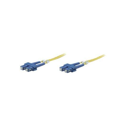 Intellinet Fibre Optic Patch Cable, OS2, SC/SC, 1m, Yell | 470605