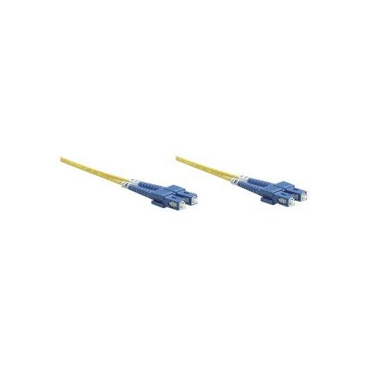 Intellinet Fibre Optic Patch Cable, OS2, SC/SC, 1m, Yell | 470605