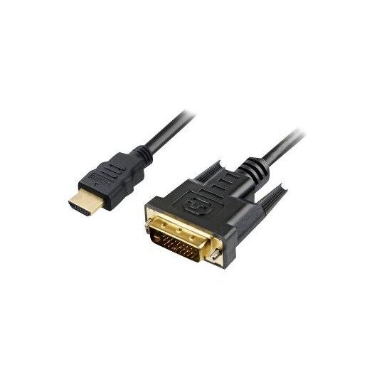 Sharkoon - Video cable - HDMI (M) to DVI-D (M) -  | 4044951015214