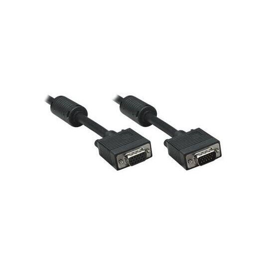 Manhattan VGA Extension Cable (with Ferrite Cores), 4.5m | 317726