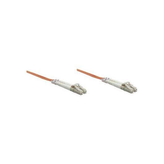 Intellinet Fiber Optic Patch Cable, OM2, LC/LC, 2m, Oran | 470315