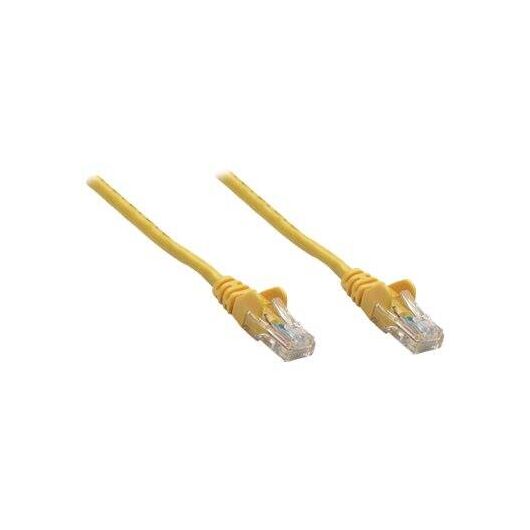 Intellinet Network Patch Cable, Cat6, 0.25m, Yellow, Cop | 739818