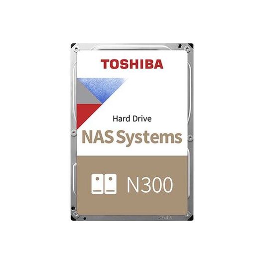 Toshiba N300 NAS - Hard drive - 16 TB - internal - | HDWG31GUZSVA