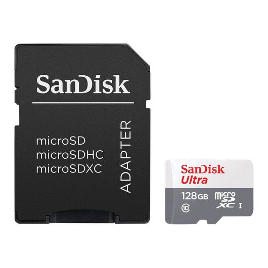 SanDisk Ultra - Flash memory card (microSDXC | SDSQUNR-128G-GN6TA