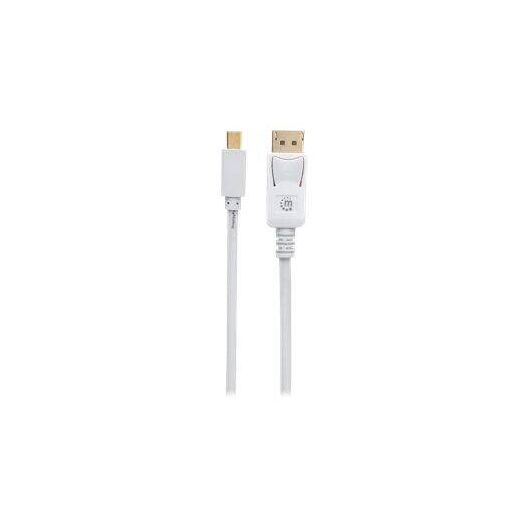 Manhattan Mini DisplayPort 1.2 to DisplayPort Cable, 4K@ | 324748