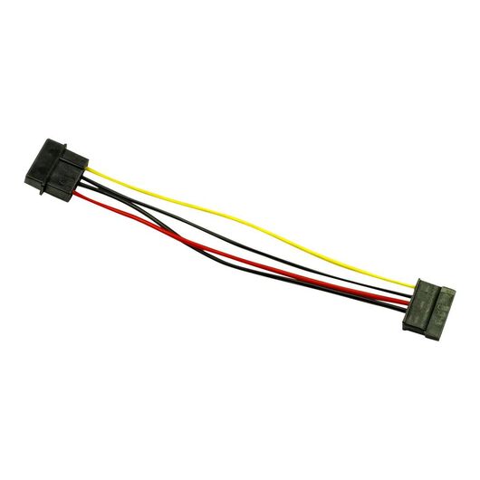 Inter-Tech - Power adapter - SATA power (F) to 4 PIN i | 88885306