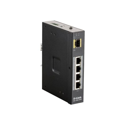 D-Link DIS 100G-5PSW - Switch - unmanaged - 4 x 1 | DIS-100G-5PSW