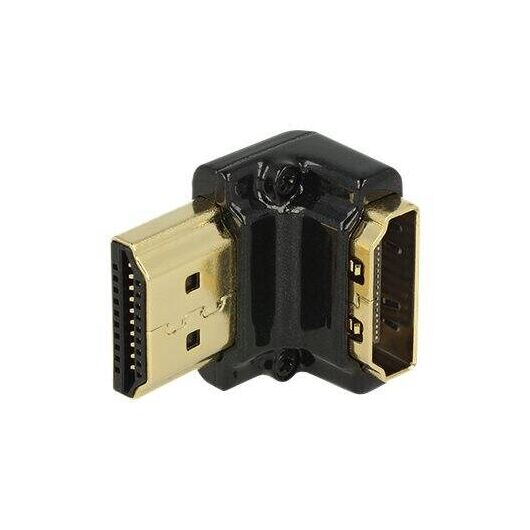DeLOCK - HDMI adapter - HDMI (F) to HDMI (M) - black - 90 | 65662