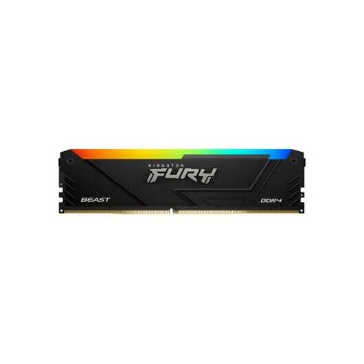 Kingston FURY Beast RGB - DDR4 - module - 16 G | KF437C19BB12A/16
