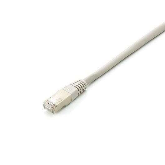 Equip Cat.6A Platinum SFTP Patch Cable, Grey, 0.25m , 645603