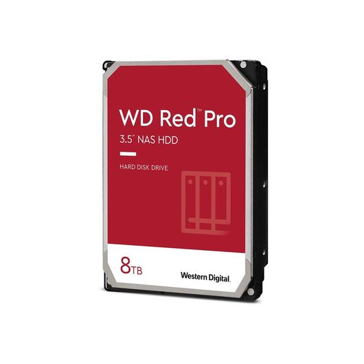 WD Red Pro WD8005FFBX - Hard drive - 8 TB - internal - 3.5" - SAT