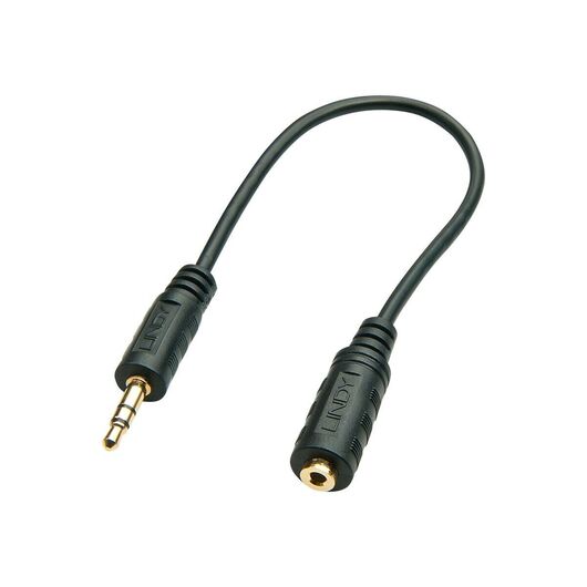 Lindy Premium - Audio adaptor - 0.08 mm² - stereo mini ja | 35699