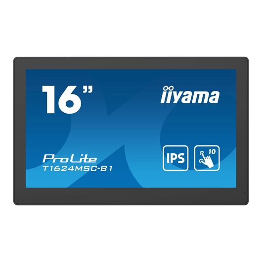 iiyama ProLite T1624MSC-B1 - LED monitor - 15.6" - touchscreen -