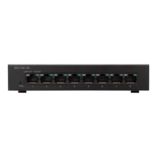 Cisco Small Business SG110D08 Switch unmanaged 8 SG110D08UK