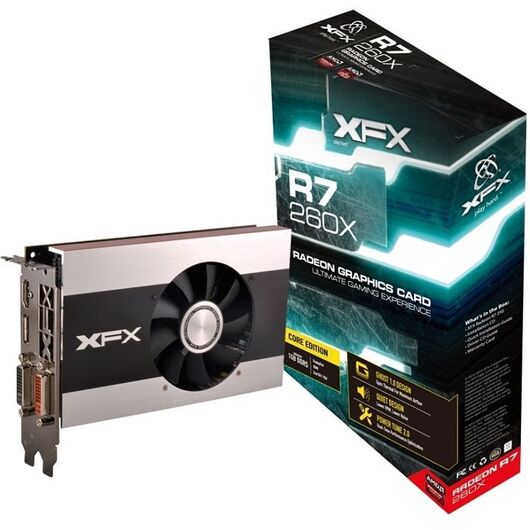 XFX Radeon R7 260X aluminium Edition, 1GB GDDR5