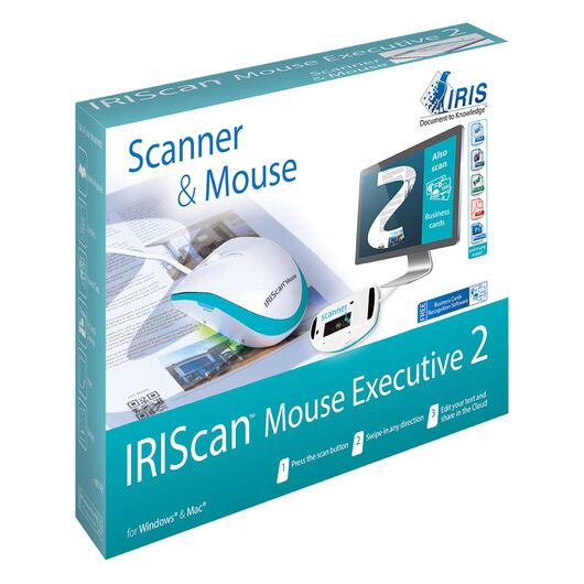 IRIScan Mouse Executive 2 Portable Scanner