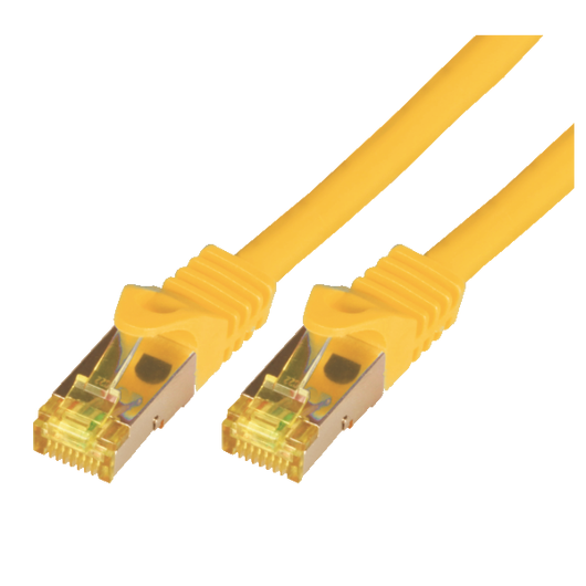 CAT7 NETWORK RAW CABLE S-FTP - PIMF - LSZH - 25,0M - YELLOW