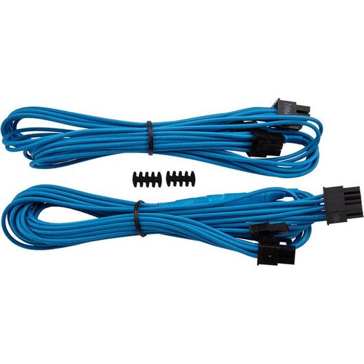 Corsair PSU cable Type 4 - PCIe Cables with Single Connector - Gen3, blue