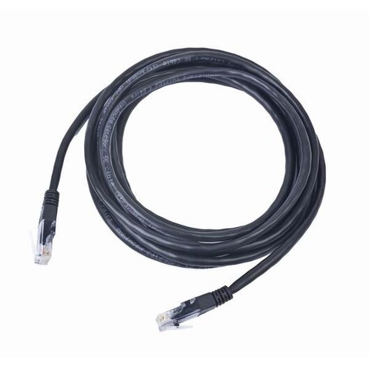 CAT5e UTP Patch cord, black, 1 m