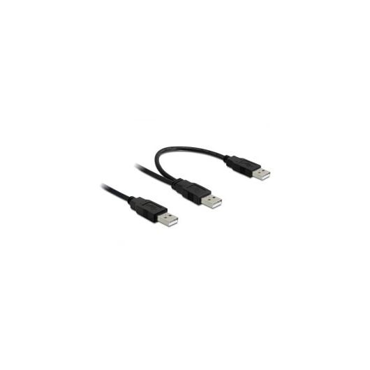 Delock Cable USB 2.0-A male 2x