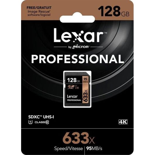 Lexar Professional 633x SDXC 128GB